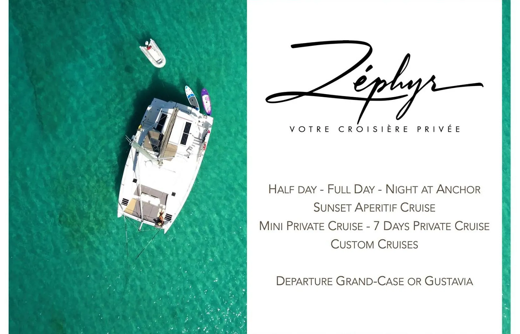Catamaran Zephyr Experience Exclusive Navigation, Diner, Nuit, Petit-Dejeuner Inclus Flamands